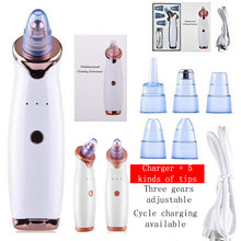 Load image into Gallery viewer, Blackhead Remover Skin Care Face Clean Pore Vacuum Acne Pimple Removal Vacuum Suction Facial Diamond Dermabrasion Tool Machine
