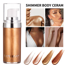 Load image into Gallery viewer, Liquid Highlighter Makeup Face Legs Brightener Concealer Liquid Glitter Bronzer Face Glow Cosmetics

