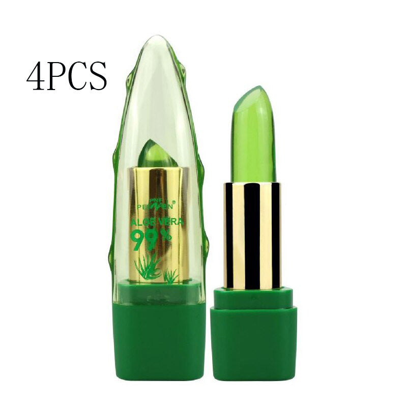 Aloe Vera Gel Color Changing Lipstick Gloss  Moisturizer