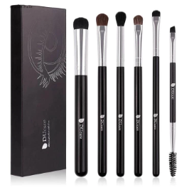 6 makeup brushes set