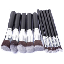 Load image into Gallery viewer, Factory direct 10 makeup brushes 5 big 5 small makeup brush makeup makeup tools wholesale
