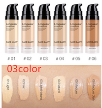 Load image into Gallery viewer, Liquid Foundation Natural Concealer Long Lasting Moisturizing Waterproof Sweat
