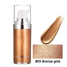 Load image into Gallery viewer, Liquid Highlighter Makeup Face Legs Brightener Concealer Liquid Glitter Bronzer Face Glow Cosmetics

