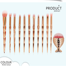 Load image into Gallery viewer, 12Pc Makeup Brushes Set Powder Foundation Eyeshadow Eyeliner Lip Cosmetic Brush
