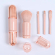Load image into Gallery viewer, Portable Retractable Multifunctional Makeup Brush
