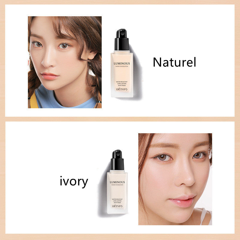 Moisturizing Liquid Foundation Lasts Makeup, Does Not Oil, Does Not Take Off, Natural Nude Makeup